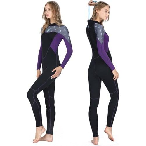 2mm Wetsuit, Wetsuit, Slim-Fit Swimsuit, Wetsuit, Outdoor Wading Sports, New One-Piece Swimsuit, Ladies Sunscreen Surfing Suit