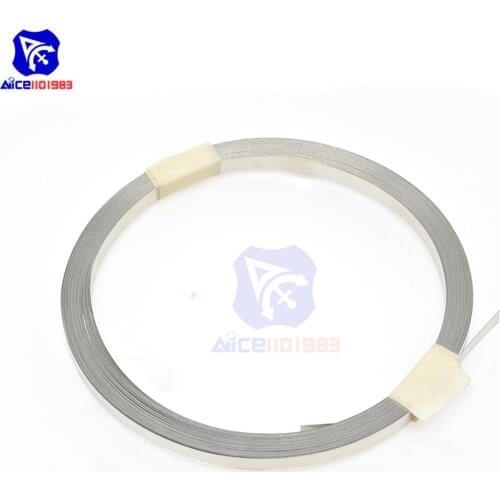 Diymore Nickel Strip 10m of 0.1x3mm Nickel Tap for 18650 26650 32650 AA Cell Battery Pack Spot Welding