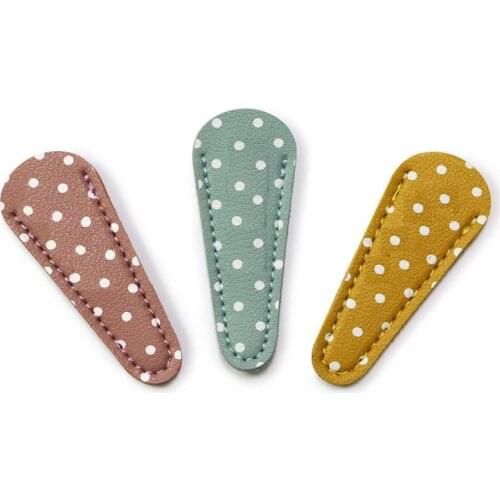 Scissors Sheath Safety Leather Scissors Cover Protector Sewing Scissor Sheath(3-Piece)