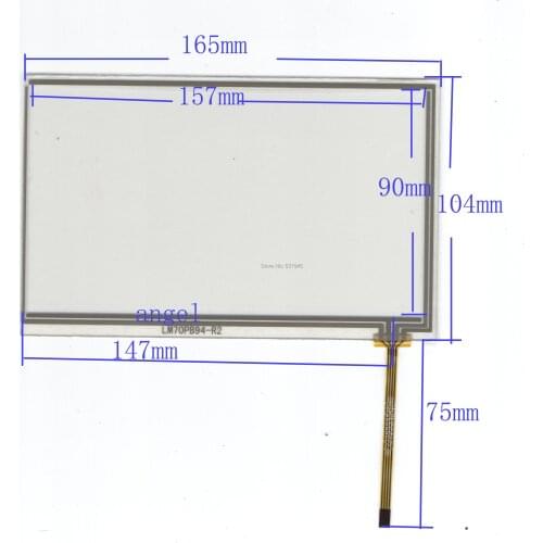 ZhiYuSun N6 original Touch Screen handwritten lm70p894-r2 165*104 TN83V.1