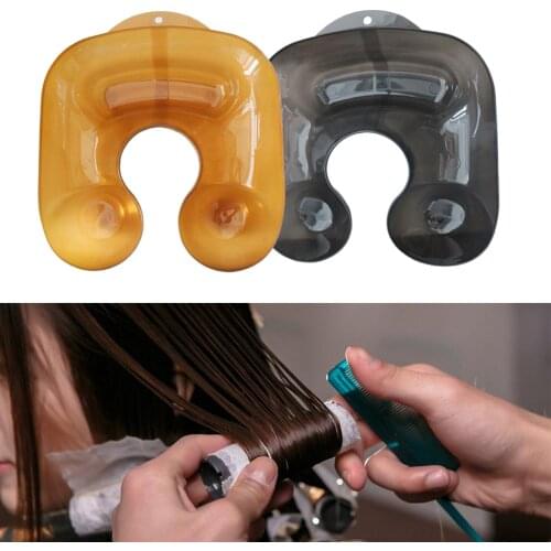 Hairdressing Hair Coloring Neck Tray Perming Container Clothing Protector Salon Hairdressing Hair Color Neck Tray Neck Rest Tray