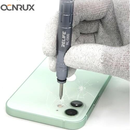RELIFE RL-066 Back Cover Camera Rear Glass Lens Break Crack Demolishing Pen for iPhone 8-12 pro max Housing Blasting Tool
