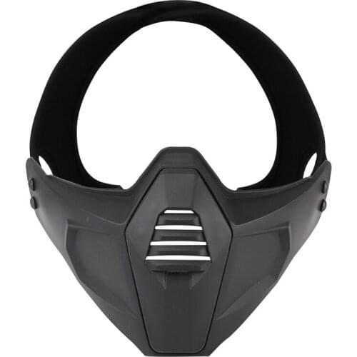 IDOGEAR Tactical Half Face Mask For OC Style Helmet Rail Airsoft Mask Paintball 6603