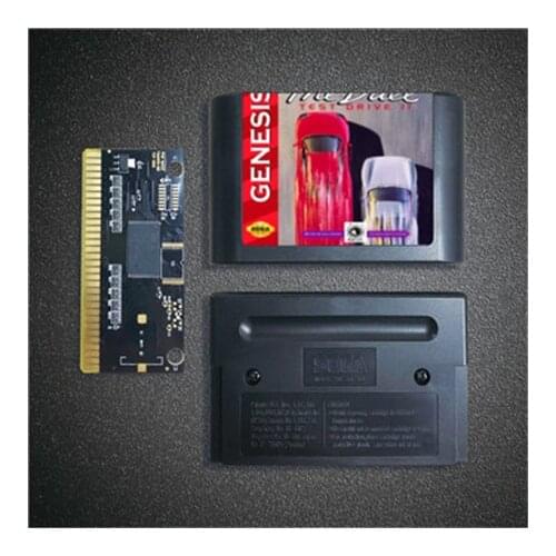 Test Drive II The Duel - 16 Bit MD Game Card for Sega Megadrive Genesis Video Game Console Cartridge