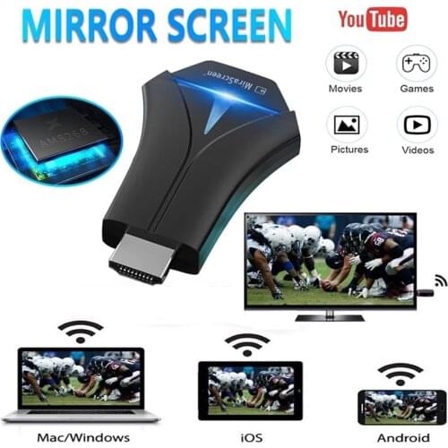Tv stick android K12 TV Stick Wifi Display Receiver Stream Cast Mirror Screen Dongle Wireless Airmirror AirPlay MiraCast