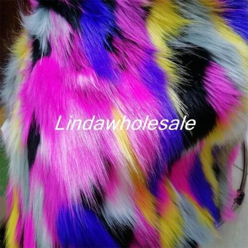 High quality rainbow jacquard plush fabric,felt clothe,clothing bag handbag materials,sewing fabric,170cm*90cm(one yard)/pcs