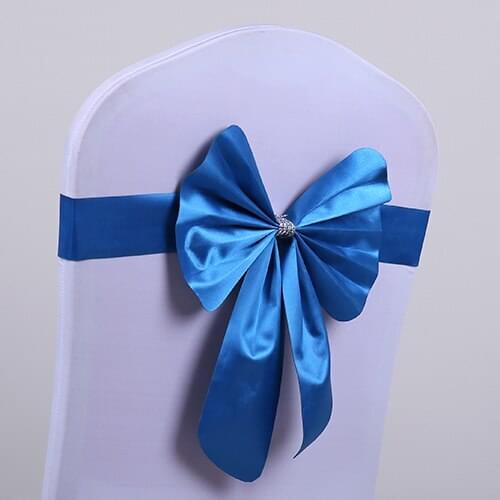 Factory Price!!!! 100pcs Leather Chair Cover Bow ,Chair Cover Sash for Weddings Events Decoration Free Shipping Marious