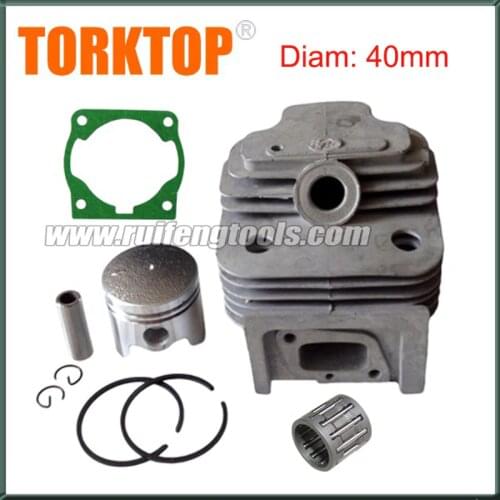 1x CG430, 40F-5 engine brush cutter cylinder piston KITS 40MM 43cc cylinder