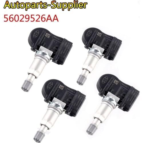 4PCS/Lot 56029526AA TPMS Tire Air Pressure Sensors for Mopar Dodge Jeep 68078861AA 56053030AC KR5S180052015B