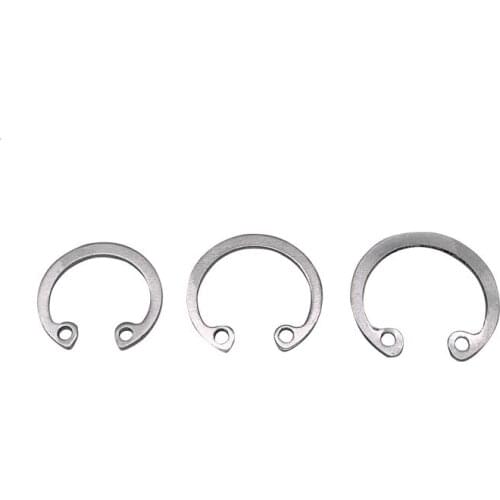 50pcs M10 M11 M12 M13 M14 M15 M16 M17 M18 M20 hole retaining ring opening washer circlip snap rings gasket stainless steel GB893