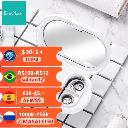 Youpin Eraclean Contact Lens Case Sterilization Cleaning Box Rechargeable Ultrasonic Automatic Cleaner Wash Eliminated Bacteria