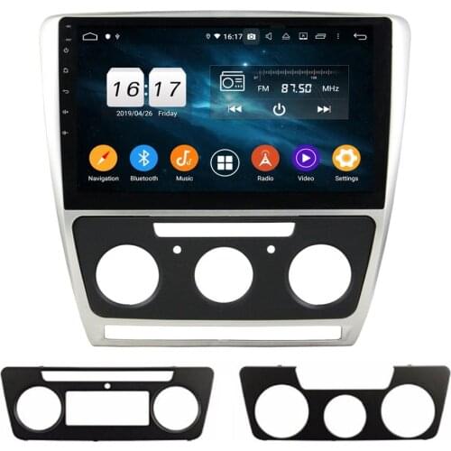 DSP PX6 6-Core 1 din 10.1" Android 10.0 Car DVD GPS for Skoda Octavia 2007-2014 Stereo Radio Bluetooth 5.0 WIFI Easy Connect