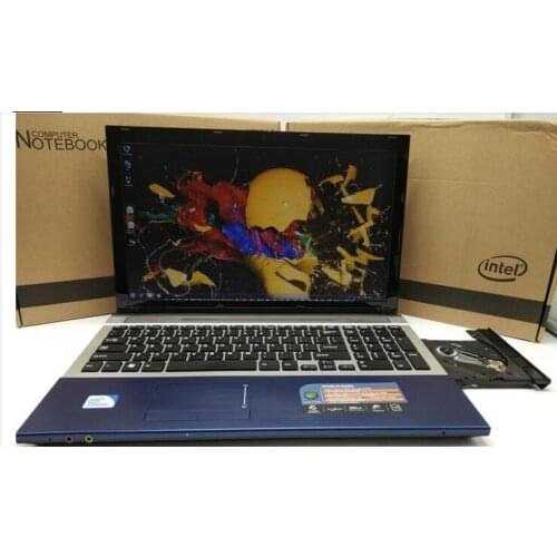 Factory 15.6'' laptop notebook Black color N3520 up to 3.0GHz HDMI USB 3.0 Bluetooth 4GB ram 500gb HDD