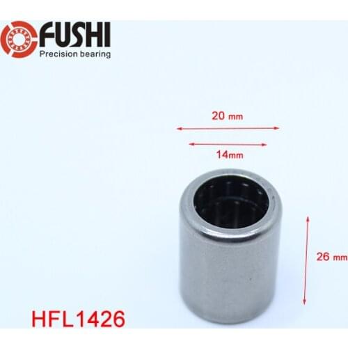 HFL1426 Bearing 14*20*26 mm ( 5 PC ) Drawn Cup Needle Roller Clutch FCB-14 Needle Bearing
