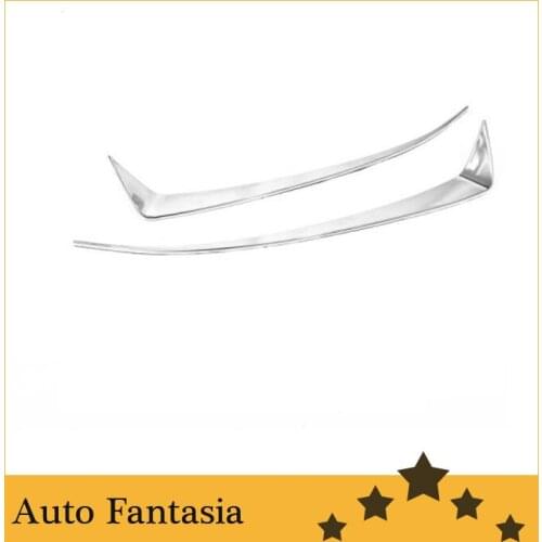 Chrome Head Light Bottom Trim for Honda Euro / JDM Accord 08-12-free shipping