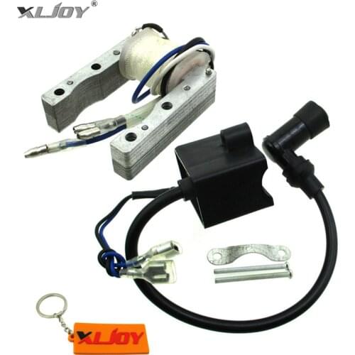 XLJOY Ignition Coil CDI Magneto Stator Coil For 2- Stroke 50cc 60cc 66cc 80cc Engine Motorized Bicycle Push Bike