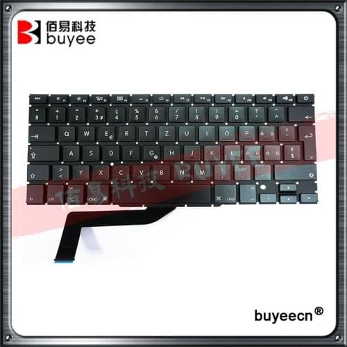 15" A1398 Swiss Keyboard 2012 2013 2014 2015 For MacBook Retina Pro A1398 Laptop Switzerland Layout Keyboards Replacement
