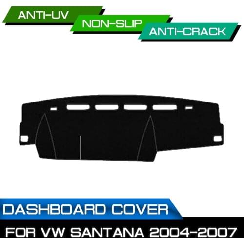 Car Dashboard Mat for Volkswagen Santana 2004 2005 2006 2007 Anti-dirty Non-slip Dash Cover Mat UV Protection Shade