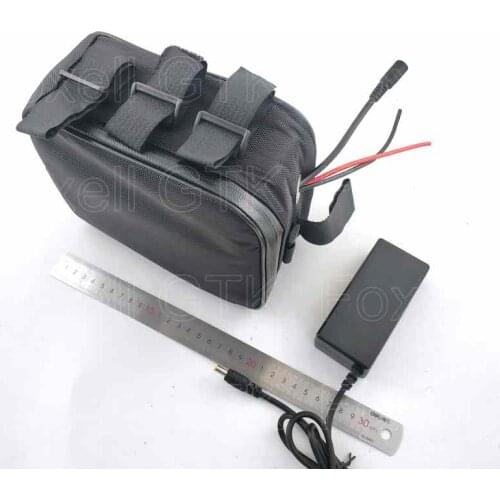 Long cycles LFP 48V 12Ah 10AH 52v 500W 36V10AH 350w 750w Lifepo4 battery extra city scooter bike with 15A BMS + 3A Charger + Bag