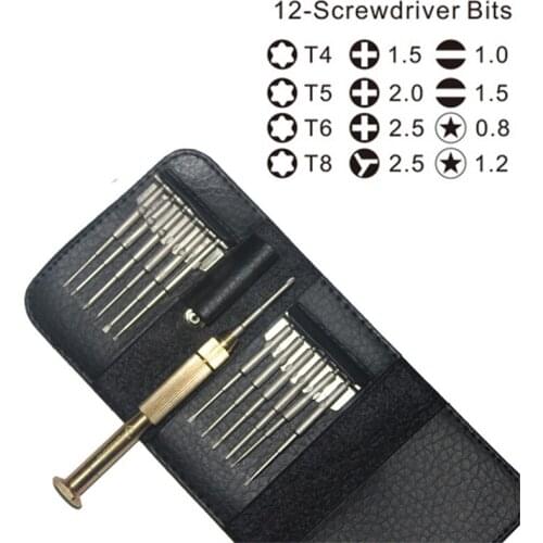 Screwdriver Set 12 In 1 Magnetic Screwdriver Bit Set Precision Phillips Screwdriver Bits Repair Tools