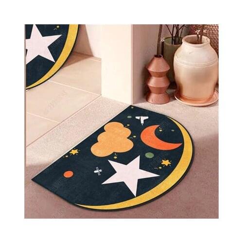 Nordic Non-slip Carpet Area Rugs Funny Bedroom Floor Mats Easy Clean Welcome Doormat home decoration Cute Bathroom Rug