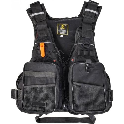 Outdoor Sport Adjustable Fishing Life Vest Oxford Camouflage Buoyant Waistcoat Life Jacket Fly Fishing Vest 4 Colors Optional