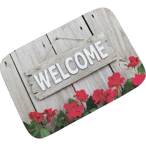 Drop Shipping Kitchen Floor Mat Welcome Home Doormats Entrance Door mat Anti Slip Floor Mats for Living Rooms