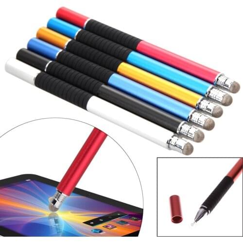 2 in1 Precision Capacitive Touch Screen Pen For iPhone iPad Samsung Tablet Pen Is Suitable For All The Capacitive Touch Screen