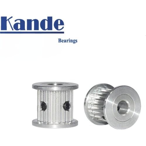 3D Printer AF Type 20 Teeth GT2 Timing Pulley Bore 5mm for GT2 Timing Belt Width 6mm 10mm Used In Linear 2GT Pulley 20Teeth 1pcs