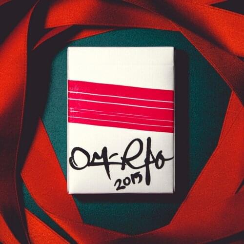 1 Deck Red Stripe Playing Cards Poker Size Magic Poker Cards Magic Tricks