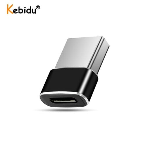 OTG Adapter USB to Type C Converter Male To Female USB-C Type-c Adapter For Samsung S10 Xiaomi Mi 9t Oneplus 7 6t OTG Converter