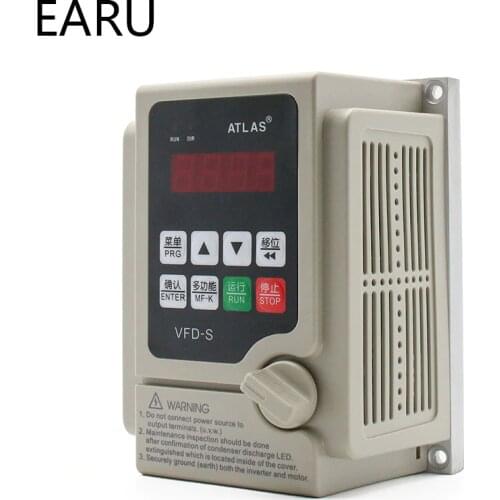 Free Shipping! 220v 1.5kw Vector Inveter 2.2kw VFD inverter Frequency Converter Variable Frequency Drive Motor Speed Control