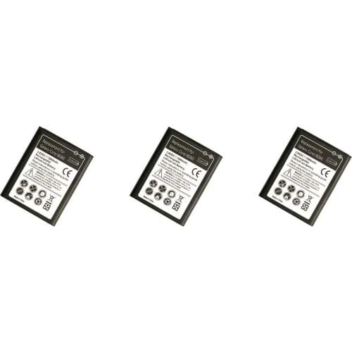 Ciszean 3pcs/lot 1900mAh B150AE / B150AC Replacement Battery For Samsung Galaxy Core i8260 G3508 G3509 G3502/U i8268/D i829