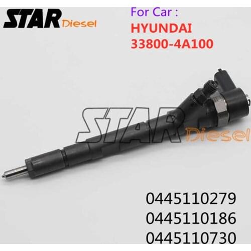 STAR Diesel Common Rail Injector 0445110279 0445110186 0445110730 Fuel Pump Assy 0 445 110 186 For HYUNDAI 33800-4A100