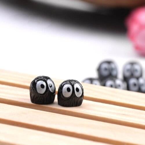 Moss Micro Landscape Decoration Black Coal Briquettes Diy Black Material Wholesale Home Decoration Miniature Garden