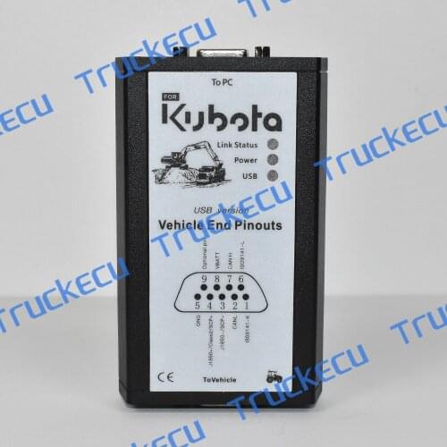 Diagmaster Data Link Adapter Kit - Interface for Kubota Diagnostic Tool Scanner Full Set