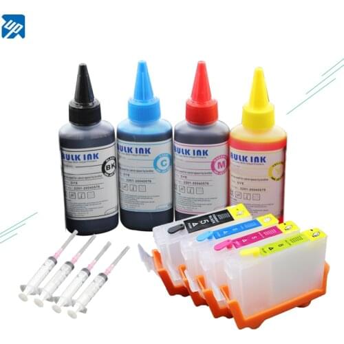 Ink kits refillable ink cartridge FOR CANON IX4000 IX5000 IP3300 IP3500 MP510 MP520 MX700 with auto reset chip PGI-5 pgi5