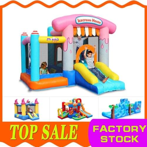 Popular and cheap Inflatable bouncy house inflatable castle for kids family yard use indoor outdoor