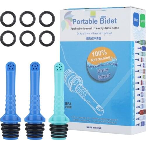 Protable Bidet Cleaner Wash Nozzle Personal Hygiene Sprayer Toilet Self Cleaning Mini Flusher Anal Shower Female Wash Bath