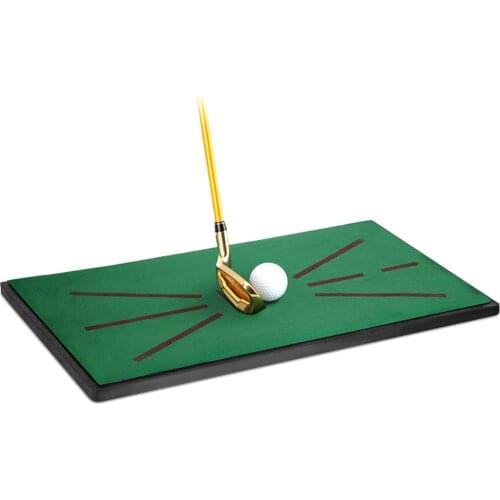 Portable Golf Training Turf Mat Swing Detection Hitting Fans Practice Training Auxiliary Game Suitable For Outdoor Home Office