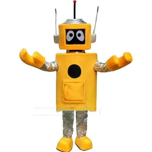 Christmas Robot Mascot Costumes Party Dress Cosplay Parade Furry Suits Game Fursuit Cartoon Dress Outfits Carnival Halloween