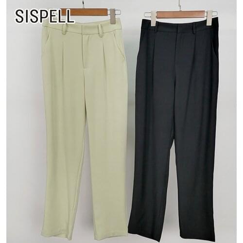 Женские брюки широкие SISPELL China At AliExpress