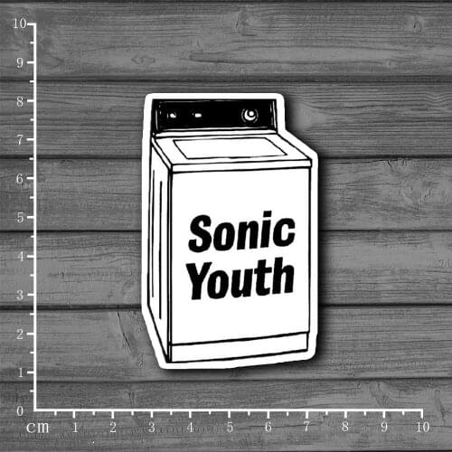 Sonic Youth Stationery Graffiti Suitcase Kids Sticker Decor For Ablum Scrapbooking Laptop Notebook Sticker Car Styling[Single]