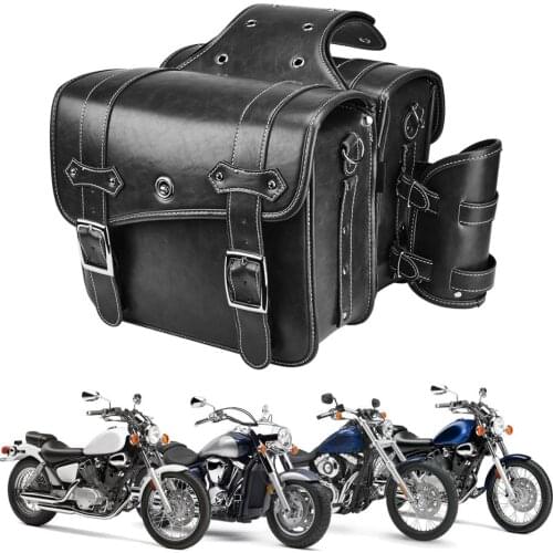 Saddlebags for motorcycle For Vespa For cafe racer For Bmw gs 1200 r1250gs adventure Tool Bag For sportster Motorcycle Tail Bag