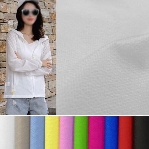 Free Shipping 1m*1.5m Nylon Checked Parachute Fabric Silicone Coating Grid Hammock Fabric Light Weight Waterproof Sun Proof