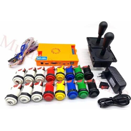 Video for 2 Player Original Pandora Box CX 2800 Kit Copy SANWA Joystick, American Push Button DIY Arcade Machine Home Cabinet