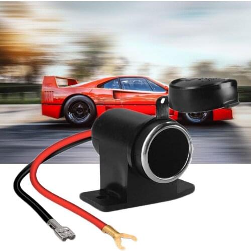 12V Car Boat Motorcycle Waterproof Cigarette Lighter Charger Power Socket Plug