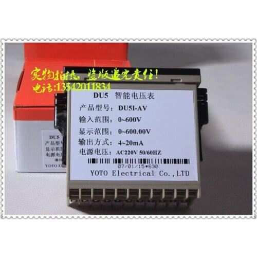 YOTO current/control meter DP5I-DV/DP5I-AV output 600V AC DC current meter DP5IDV DP5IAV