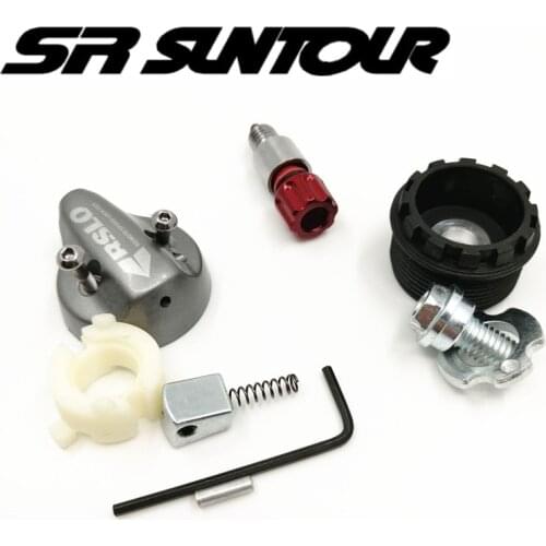 SR Suntour XCR Front Fork Repair Parts Wire Controller Control Base Rebound Adjustment Screw Lever