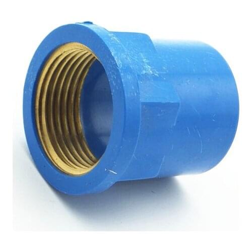 1/2" BSP Female Thread x 32mm ID Socket Straight PVC Pipe Fitting Water Connector For Garden Irrigation System